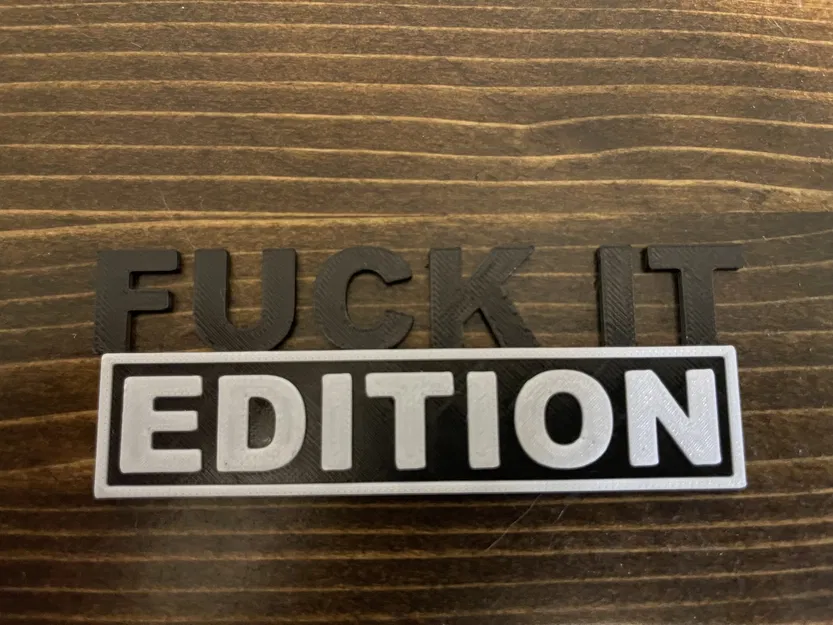 HUY HIỆU "F*CK IT EDITION" - KHÔNG CẦN SUPPORT - Image 3