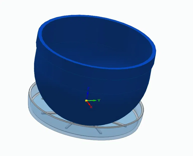 Chậu hoa có đĩa hứng và chức năng thoát nước - Image 1