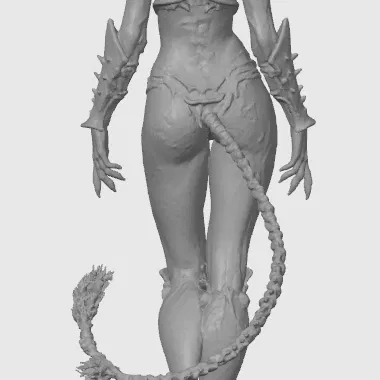 Mô hình Warhammer mèo-gái 6