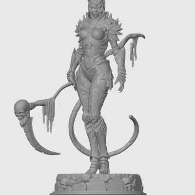 Mô hình Warhammer mèo-gái 7