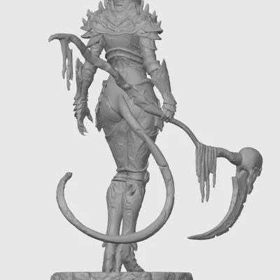 Mô hình Warhammer mèo-gái 7