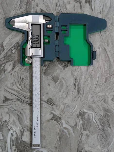 Hộp đựng thước kẹp kỹ thuật số cho bản sao Mitutoyo có núm xoay - Image 1