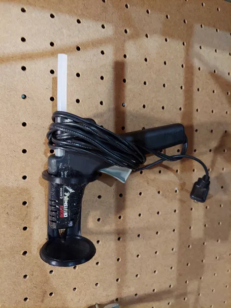 Giá Giữ Súng Keo Nóng Cho Pegboard/SKADIS Có Khay Nhỏ Giọt - Image 4