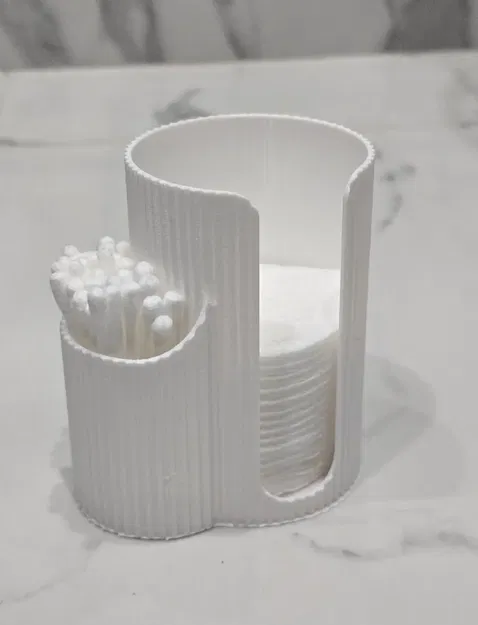 Hộp đựng tăm bông và bông tẩy trang - Image 1