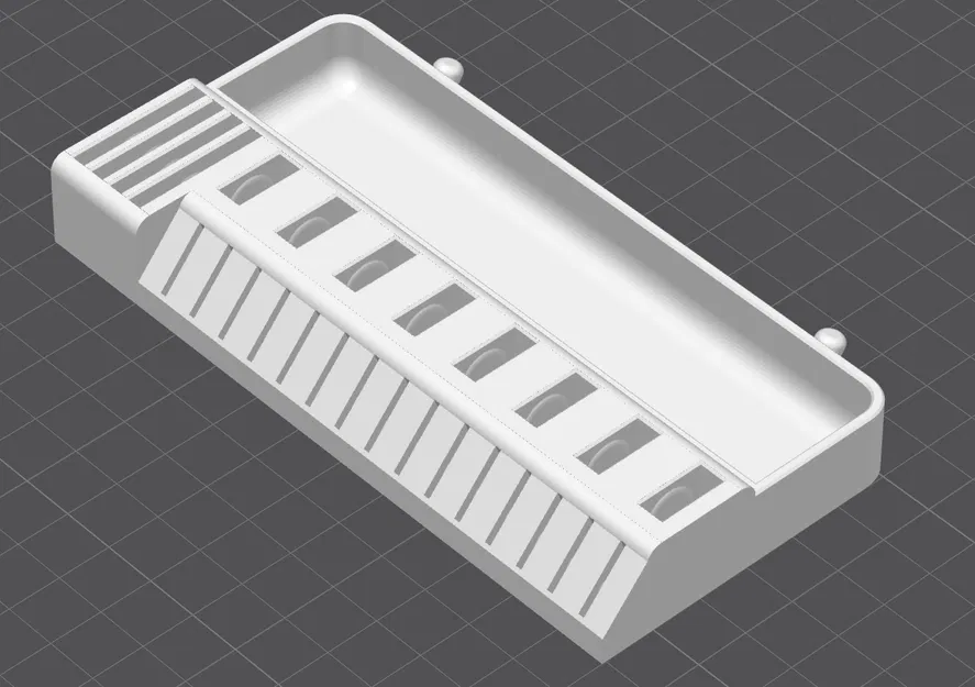 Giá đỡ USB & Thẻ Micro SD kèm Khay cho Pegboard - Image 2