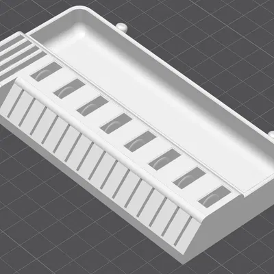 Giá đỡ USB & Thẻ Micro SD kèm Khay cho Pegboard