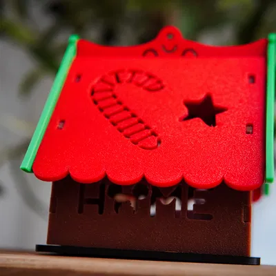 Ngôi Nhà Kit Card "Christmas Tealight" Chủ Đề Disney