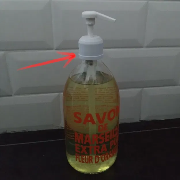 Nắp bình xà phòng cho chai thủy tinh 28mm - Image 1