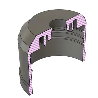Nắp bình xà phòng cho chai thủy tinh 28mm