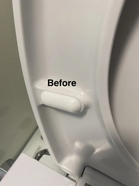 Domoletti: Chân nối dài nắp bồn cầu - Image 2