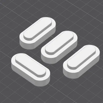 Domoletti: Chân nối dài nắp bồn cầu