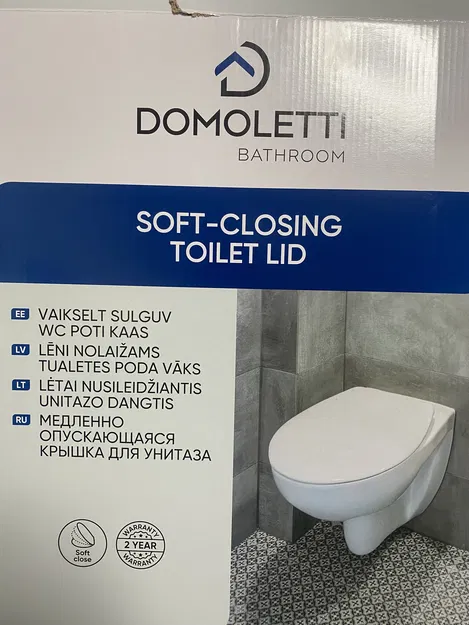 Domoletti: Chân nối dài nắp bồn cầu - Image 4