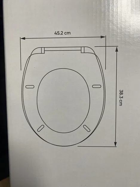 Domoletti: Chân nối dài nắp bồn cầu - Image 5