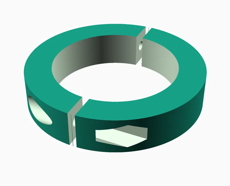 Vòng Đệm Trục Tham Số (Open SCAD) - Image 1