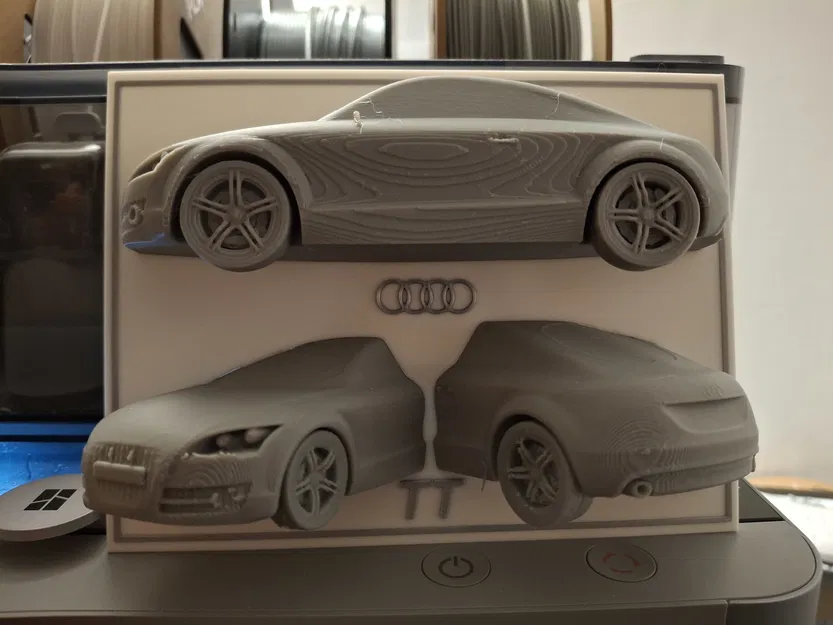 Mô hình xe Audi TT mui trần 3D - Image 1