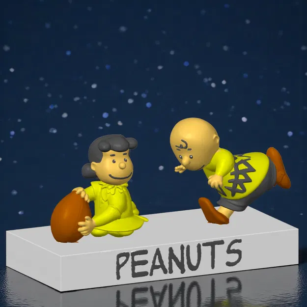 Peanuts Lucy và Charlie Brown Cùng Trái Bóng - Image 3