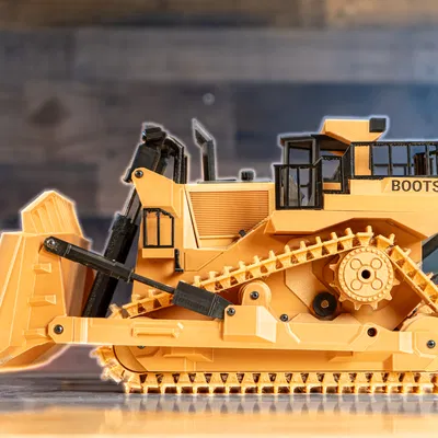 Xe Ủi Điều Khiển Từ Xa - Tự Làm