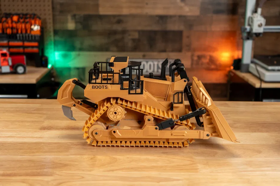 Xe Ủi Điều Khiển Từ Xa - Tự Làm - Image 5