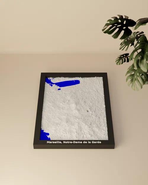 Marseille, Notre-Dame de la Garde, Pháp - Mô hình 3D - Image 2