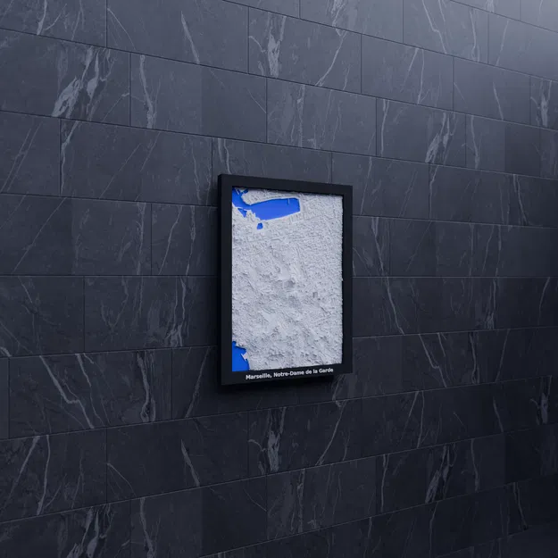 Marseille, Notre-Dame de la Garde, Pháp - Mô hình 3D - Image 6