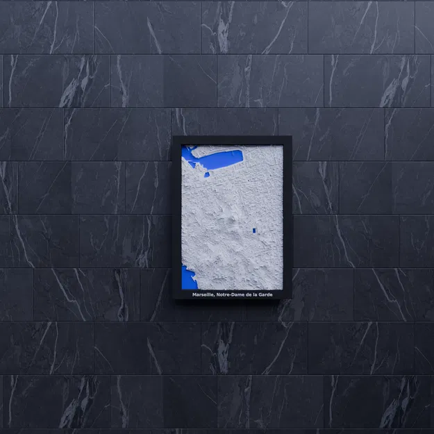 Marseille, Notre-Dame de la Garde, Pháp - Mô hình 3D - Image 7