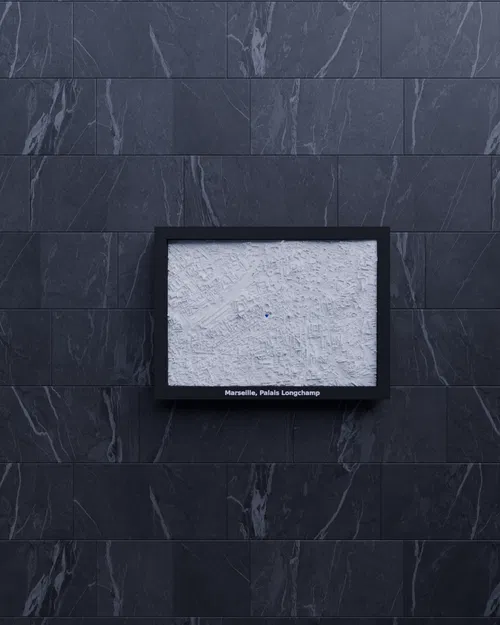 Marseille, Palais Longchamp, Pháp - Mô hình thu nhỏ 3D - Image 5