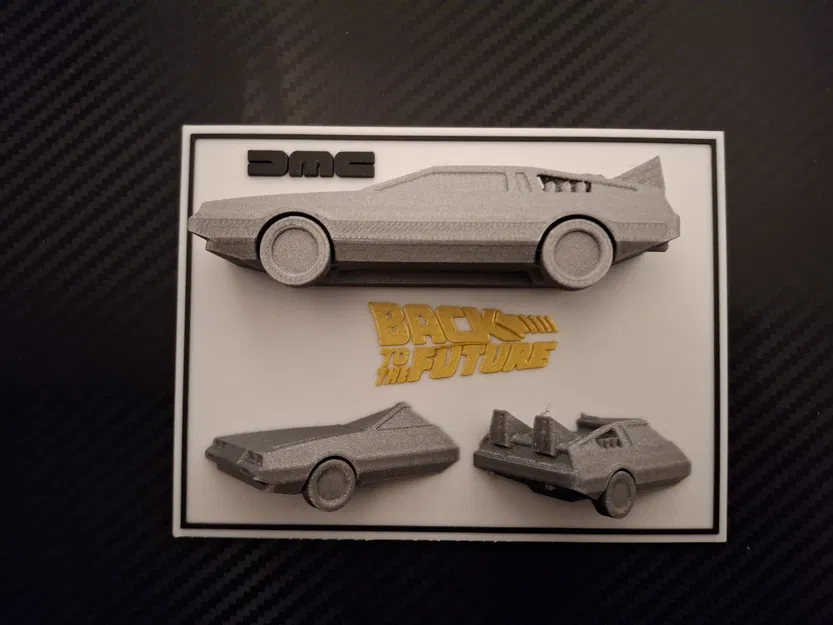 Mô hình DeLorean DMC-12 "Trở lại tương lai" phiên bản cắt - Image 1