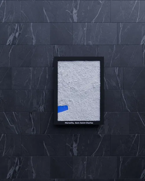 Mô hình thu nhỏ 3D Ga Saint-Charles, Marseille, Pháp - Image 4