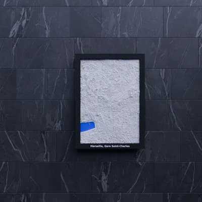 Mô hình thu nhỏ 3D Ga Saint-Charles, Marseille, Pháp