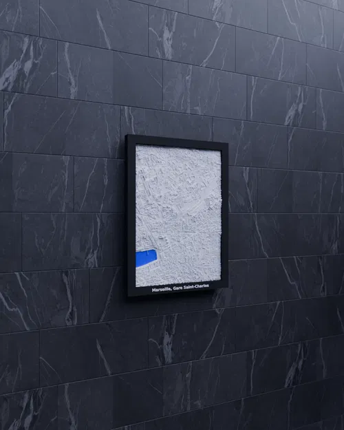 Mô hình thu nhỏ 3D Ga Saint-Charles, Marseille, Pháp - Image 5