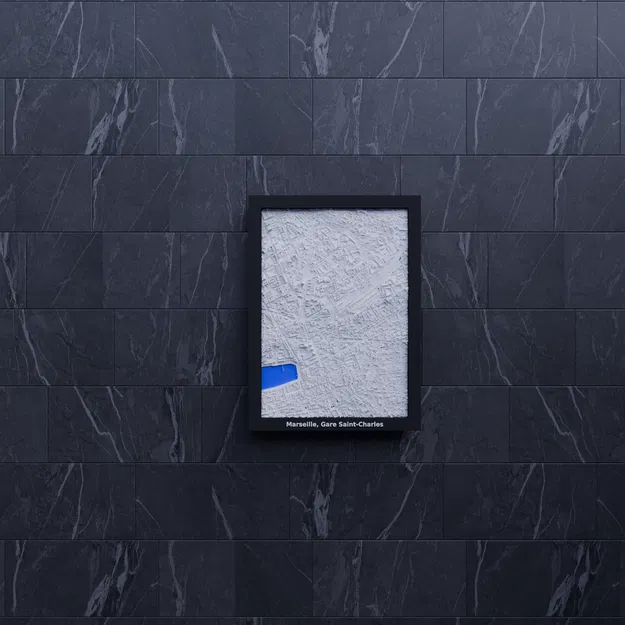 Mô hình thu nhỏ 3D Ga Saint-Charles, Marseille, Pháp - Image 7