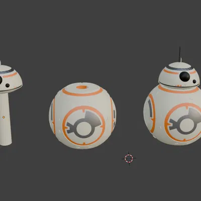 Star Wars DJ Knobs - BB8 R2D2 & R4