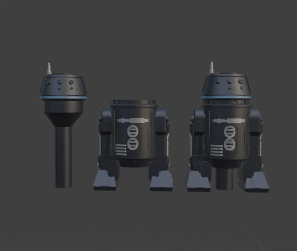 Star Wars DJ Knobs - BB8 R2D2 & R4 - Image 3