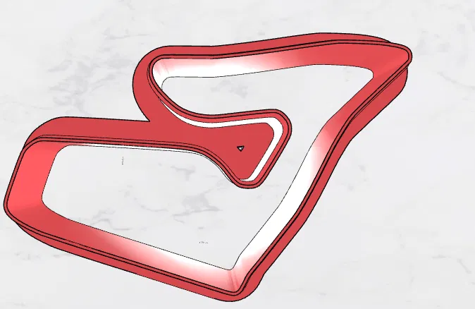 Khuôn cắt bánh quy hình nhẫn Red Bull - Image 1