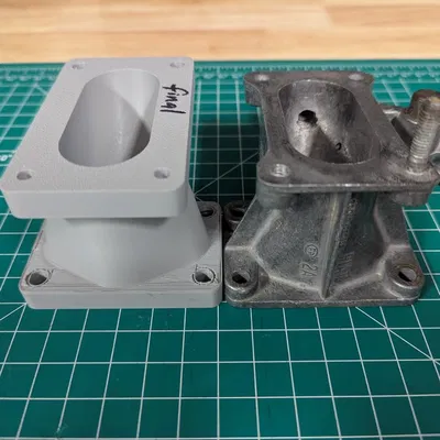 Cổ hút cho động cơ Fiat 850 trên xe Fiat 600 độ