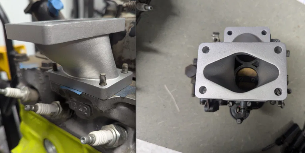 Cổ hút cho động cơ Fiat 850 trên xe Fiat 600 độ - Image 8