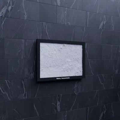 Mô hình thu nhỏ địa hình 3D Mainz, Gonsenheim, Đức