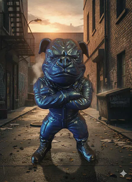 Đại tá Crunchbones (chó bull) - Image 1