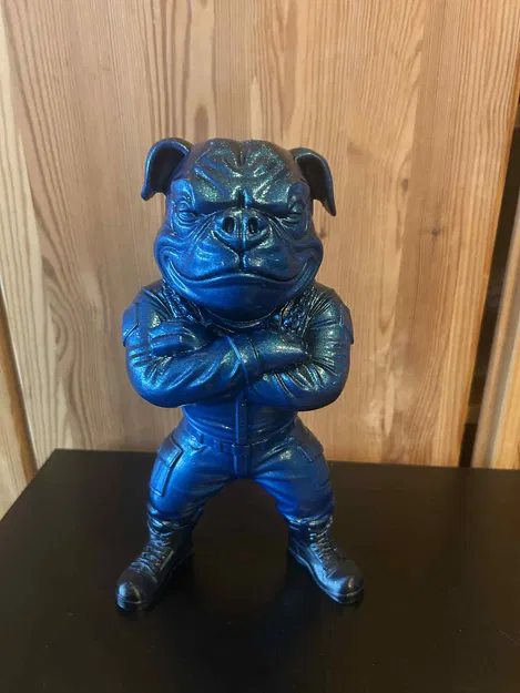 Đại tá Crunchbones (chó bull) - Image 3