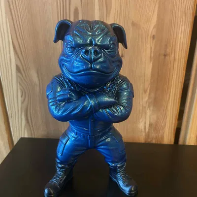 Đại tá Crunchbones (chó bull)