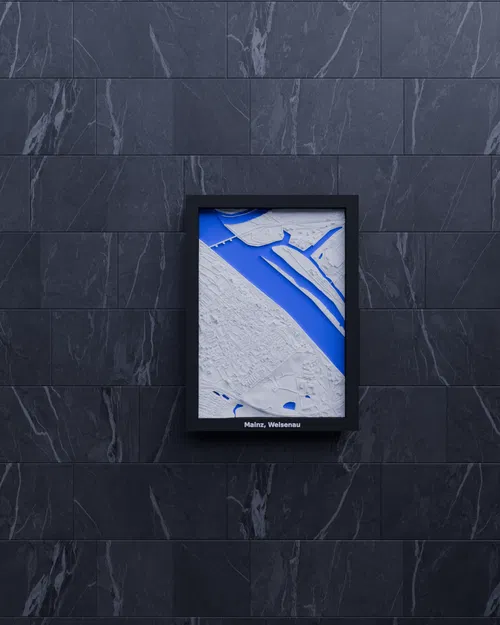 Mô hình địa hình 3D Mainz, Weisenau, Đức - Image 4