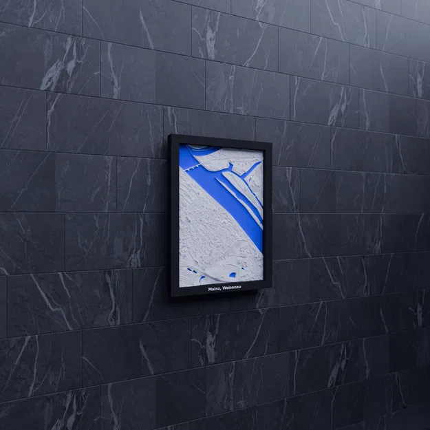 Mô hình địa hình 3D Mainz, Weisenau, Đức - Image 6