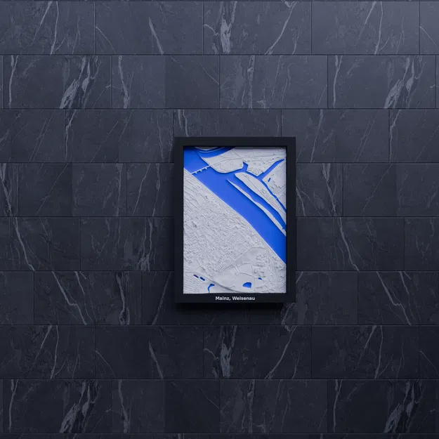 Mô hình địa hình 3D Mainz, Weisenau, Đức - Image 7