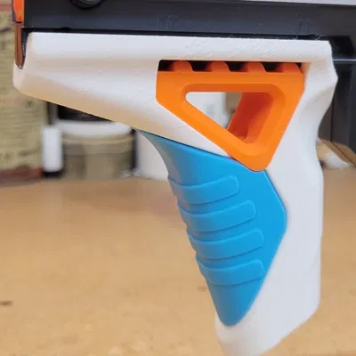 Báng Tay Cầm Picatinny Góc Cạnh - Không Cần Ốc Vít