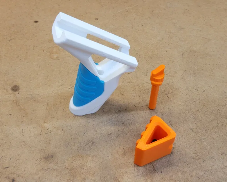 Báng Tay Cầm Picatinny Góc Cạnh - Không Cần Ốc Vít - Image 7