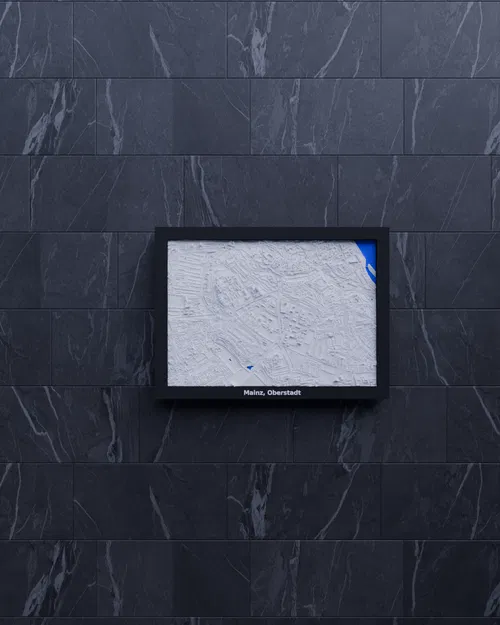 Mô hình thu nhỏ địa hình 3D Mainz, Oberstadt, Đức - Image 5