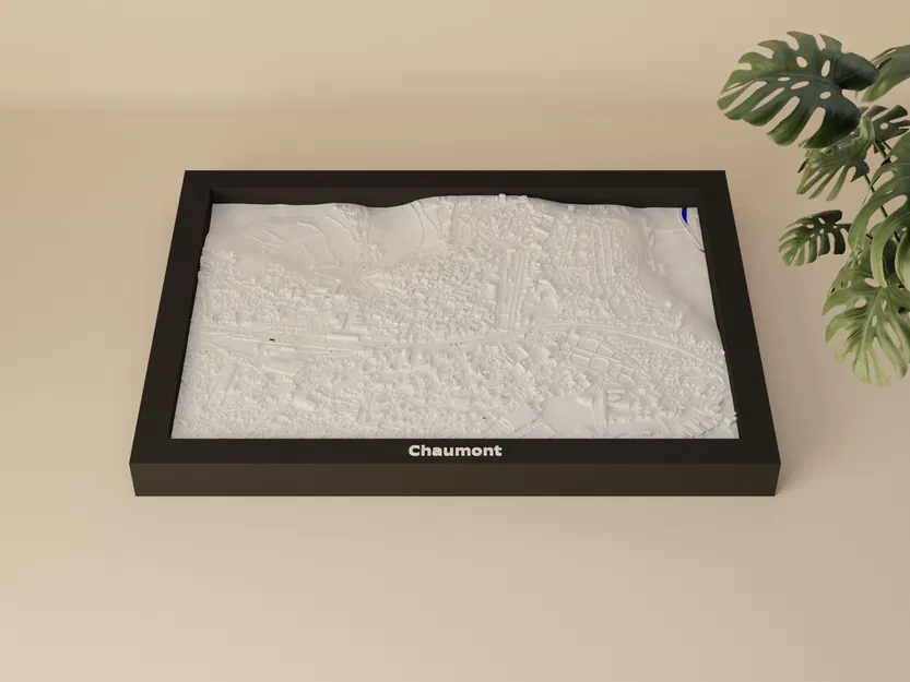 Chaumont, Pháp - Mô hình thu nhỏ 3D - Image 2