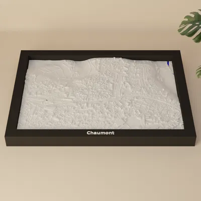 Chaumont, Pháp - Mô hình thu nhỏ 3D
