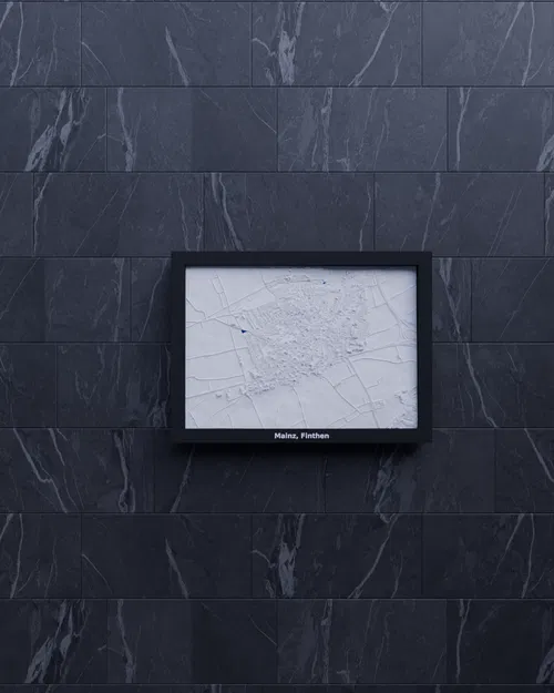 Mô hình thu nhỏ địa hình Mainz, Finthen, Đức - In 3D - Image 5