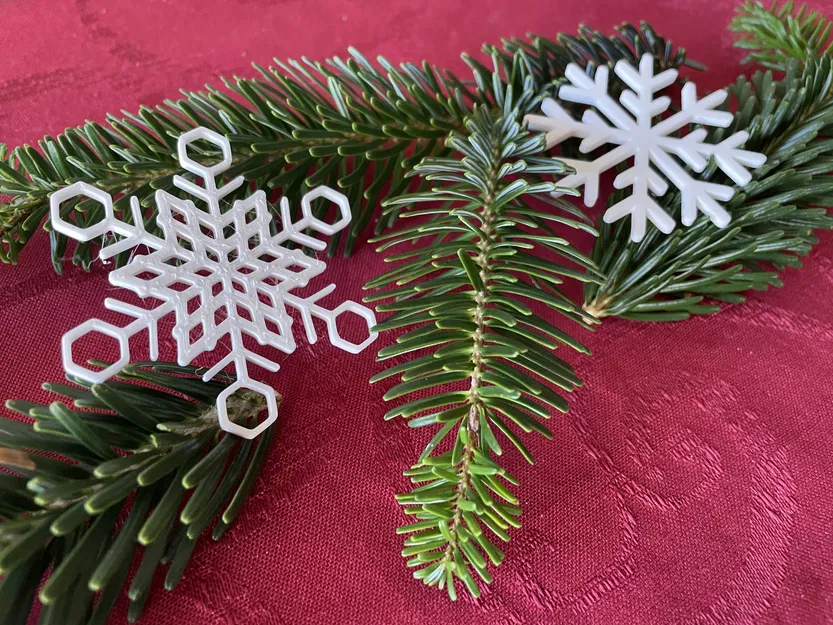 Bộ Sưu Tập Bông Tuyết - 18 Bông (Trang Trí Cửa Sổ Hoặc Quà Tặng - Giáng Sinh) - Image 8